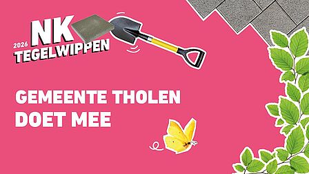 NK tegelwippen Gemeente Tholen doet mee